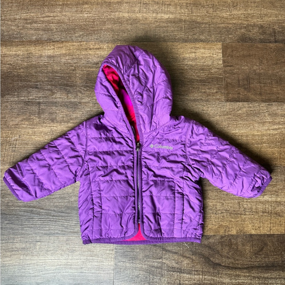 Baby reversible Columbia coat.